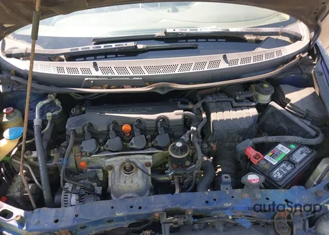 2006 Honda Civic Ex из США, поврежденный, VIN 2HGFG12826H571753